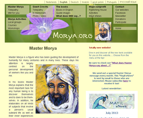 Morya.org website